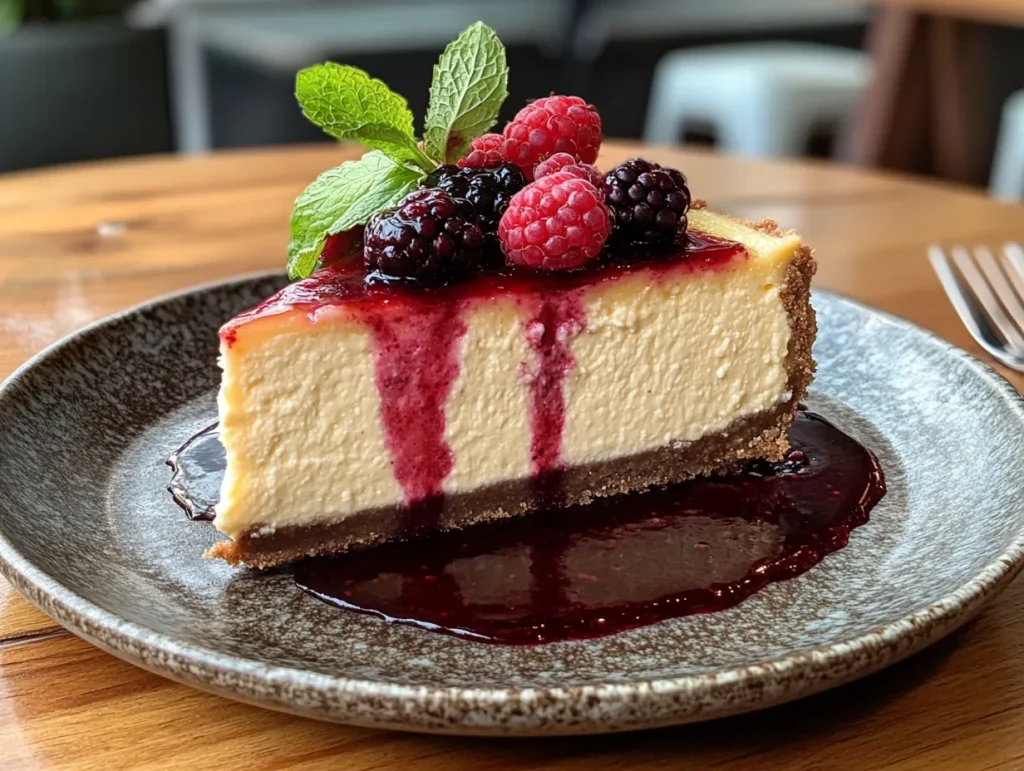 自家製チーズケーキ